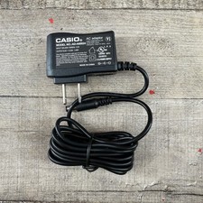 Casio AC Adaptor Model AD-A60024 100-240V 50/60Hz Cord