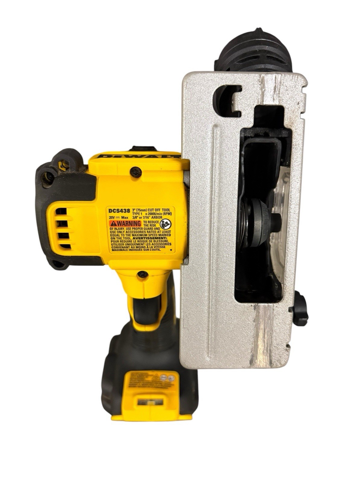 DEWALT DCS438B 20V MAX XR Brushless Cordless 3-inch Cut-Off Tool TOOL ...