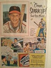 St. Louis Cardinals STAN MUSIAL vintage Wheaties ad from a 1954 comic Vintage  — photo 3