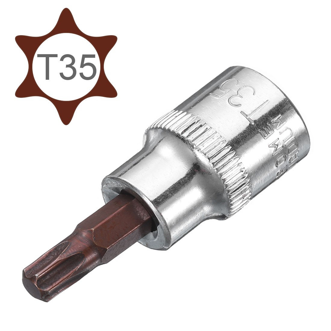 2 Stück Bit-Einsatz / Bit-Sockel Torx T – S2 Stahl, 48mm Länge, 3/8 Zoll T45 – Von Uxcell!
