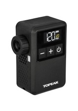 Topeak E-Booster Mini with Digital Gauge for 5.4 x 3.4 x 7.2 cm, Black
