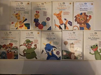 Baby Einstein DVD's Lot Of 9