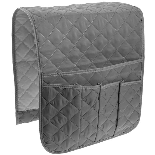 Organisateur Accoudoir Canapé Fauteuil - Pochette Rangement Télécommande Magazine Antidérapant