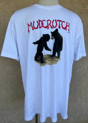 Mudcrutch 2016 Tour American Apparel Short Sleeve White Concert T-Shirt Men XL