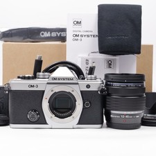 OM SYSTEM OM-3 Mirrorless Camera w/ M.Zuiko 12-45mm F4 Pro Unused  8488V