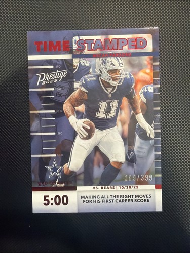 Micah Parsons #TS-2 — 2023 Panini Prestige Time Stamped football card