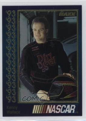 1993 Maxx Premier Plus Kenny Wallace #40 3c7