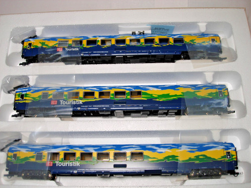 Roco   HO:   64164  DB Personenwagen Set 2   *Touristik*  Neu + OVP  Märklin | Condition: Neu