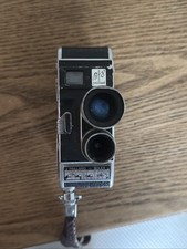 Paillard Bolex 8mm Movie Camera Yvar Lens Vintage Swiss Untested
