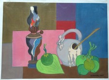 Ta Phuong Thao Vietnam Born1948VUFA  still life  11 in x 15 in