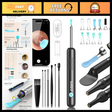 Ear Wax Removal Tool With Hd Camera Wireless Ear Cleaner Fsa Approved Black Ear Wax Removal Tool With Hd Camera Wireless Ear Cleaner Fsa Approved Black