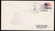 1963 Mercury-Atlas 9 Recovery Force USS Lofberg (DD-759) TF167