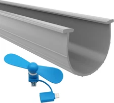 The 2021 Gray Garage Door Bottom Seal | 20 Foot, 3.5-3.75 Inch Width Garage Rubb