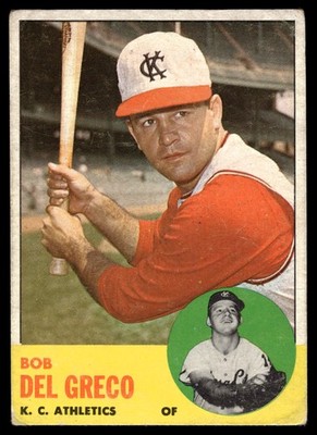 1963 Topps #282 Bob Del Greco