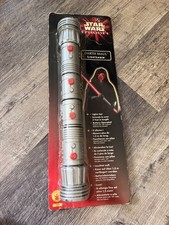 Star Wars Episode I Darth Maul Double Blade Lightsaber Rubies 1613 NEW