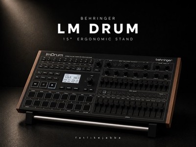 Behringer LM Drum Ständer   15° Studio Stand | Drum Machine Holder Riser Rack