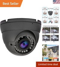 2MP HD CCTV Dome Camera with 4-in-1 Compatibility - Night Vision  Waterproof