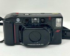 Minolta Freedom Dual 60 AF 35mm Point  Shoot Film Camera Tested