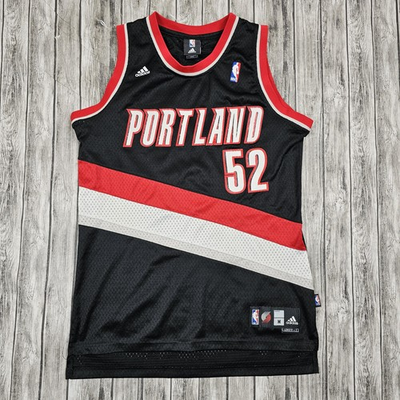 #ad VTG Y2K Portland Trail Blazers Jersey Mens M NBA Basketball Greg Oden Adidas $23.39