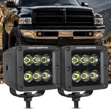 For 94-01 Dodge Ram 1500 94-02 2500 3500 Led Cube Pods Light Kit Spot Offroad 3 For 94-01 Dodge Ram 1500 94-02 2500 3500 Led Cube Pods Light Kit Spot Offroad 3