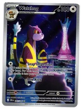 Pokemon TCG Watchog 097/086 Holo Illustration Rare Chaos Rising NM