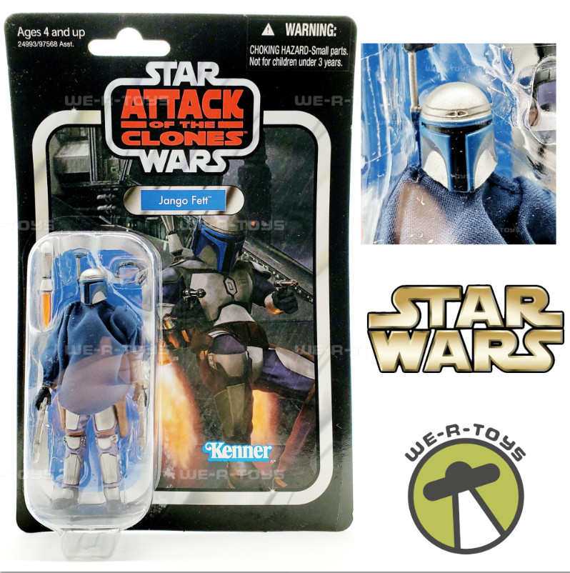 Star Wars the Vintage Collection Attack of the Clones Jango Fett Action Figure