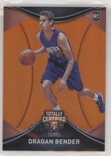 2016 Panini Totally Certified Rookies Orange 40/60 Dragan Bender Rookie RC 6fs