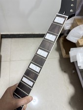 Left Hand 22Fret Black Gloss Maple Electric Guitar neck Rosewood Fretboard Block