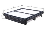 Neu - Knecht LX4301 Luftfilter FüR Mazda