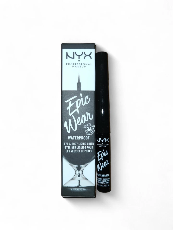 NYX  Epic Wear Semi-Permanent Liquid Liner black 01 3.5ml 800897197148 - Bild 1 von 1