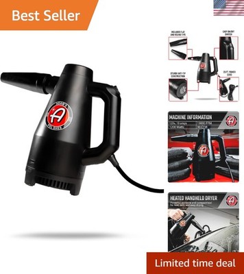 Mini - Handheld High Powered Filtered Car Wash Dryer Blower| Dry Before Car C...