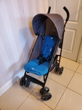 Joie Nitro Stroller Pushchair Blue With Rain Cover