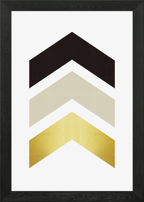 Moderne Geometrien I Gerahmtes Wandbild Poster Leinwanddruck Bild