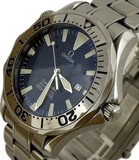 Omega Seamaster Professional 300 2265.80 Blue Quartz Mens Watch Excellent A6126 4