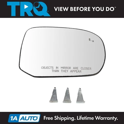TRQ Right Mirror Glass Clear Passenger Side For 20-22 Kia Telluride KI1325129