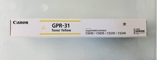 Canon GPR-31 Yellow Toner Cartridge 2802B003 Genuine New Sealed Box Free Ship