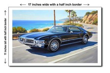 1968 Oldsmobile Toronado - 11x17 Poster Art Print