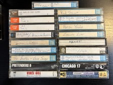 Lot 19 Cassette Tape Mixt Vtg Homemade 80s 90s Rock Pop Country Beatles Eagles