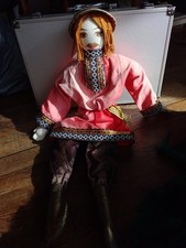 Vintage Handmade Russian Folk Art Cloth Doll ...