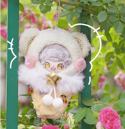Kawaii Doll Accessories Clothing 20cm plush doll bag cotton doll clothes - Picture 10 of 12