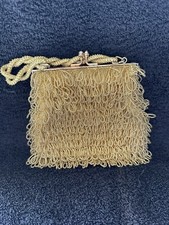 Vintage Gold Beaded Purse