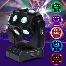 180W Moving Head Light Beam Strobe DMX RGBW Disco Party Club Ball Stage Lights