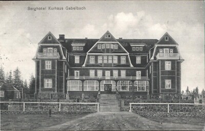 Berghotel Kurhaus Gabelbach, 1908