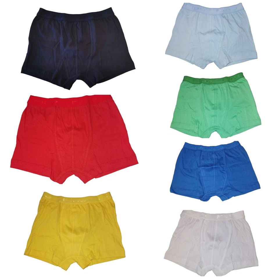 Jungen Boxershorts Baumwolle 2er Pack Unterhose Jungen 3 bis 14 Jahre Neu Top
