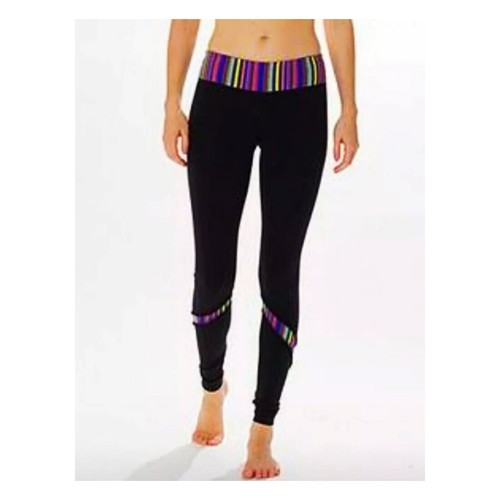 Lovely LE* Lululemon Ruffle Yoga Black 