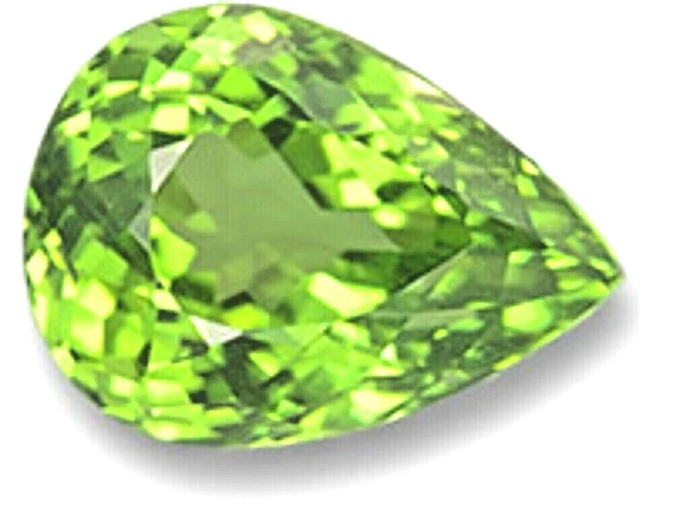 Peridot Pear 6x4 毫米,7x5 毫米,8x5 毫米,9x6 毫米,9x7 毫米,颜色良好,切割,眼睛清洁宝石。 — 第 2/2 张图片