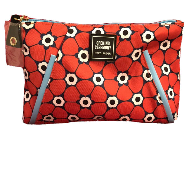 Estee Lauder Cosmetic Makeup Bag Purse Travel Sanitary New Opening Ceremony