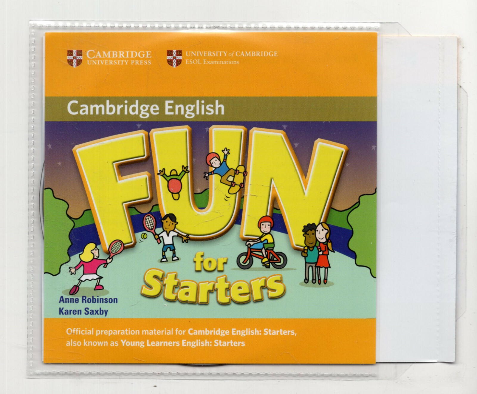 (JU826) CUP: Fun For Starters, Unit 1 Audio CD - 2010 CD