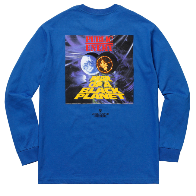 NWT Supreme Undercover Public Enemy Counterattack L/S T