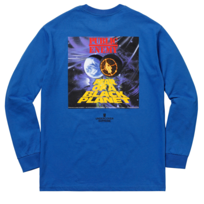 NWT Supreme Undercover Public Enemy Counterattack L/S T-Shirt